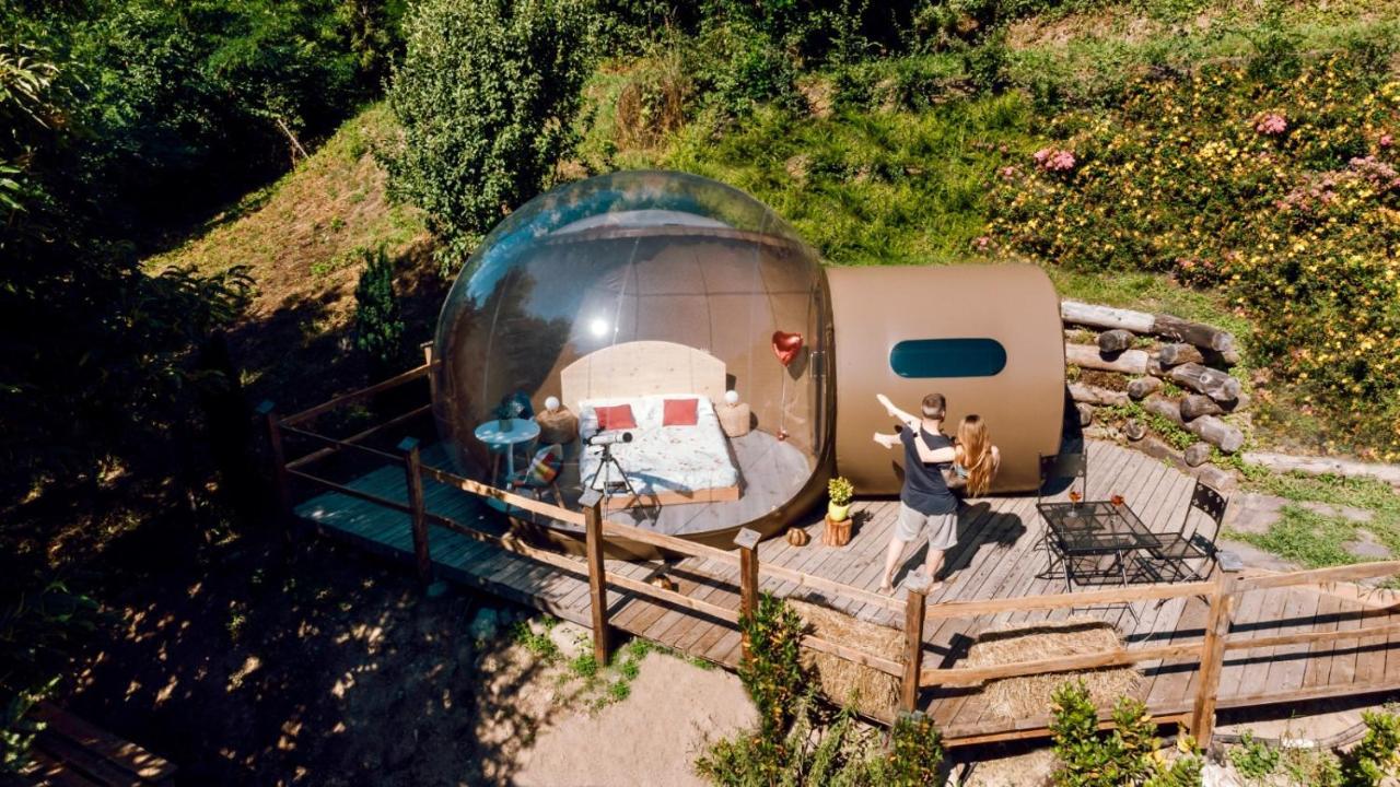 Maso La Marianna Bubble Glamping In Trentino Bed and Breakfast Sant'Orsola Εξωτερικό φωτογραφία